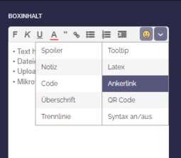 Vorschaubild Ankerlink im Box-Editor-Dropdown