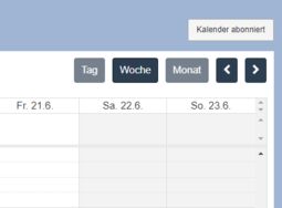 Vorschaubild Button „Kalender abonniert“