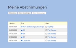 Vorschaubild Seite „Meine Abstimmungen“