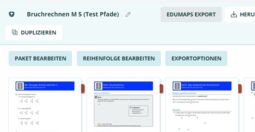 Vorschaubild Edumaps-Export bei Tutory