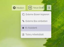 Vorschaubild „KI-Assistent“ auswählen