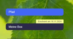 Vorschaubild Beispiel einer Box mit Erscheinungsdatum