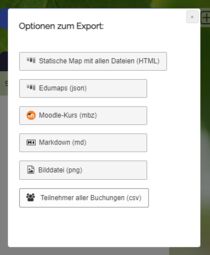 Vorschaubild Export-Option:<br>Teilnehmer aller Buchungen