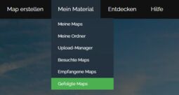 Vorschaubild „Gefolgte Maps“ im Hauptmenü