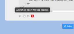 Vorschaubild Antwort als Box in Map kopieren