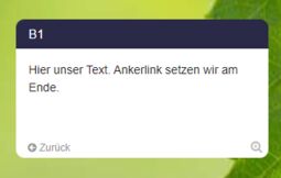 Vorschaubild Sprung zur verlinkten Box mit Ankerlink