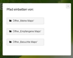 Vorschaubild Auswahl zum Auffinden des Pfades