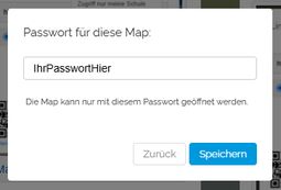 Vorschaubild Map-Passwort vergeben